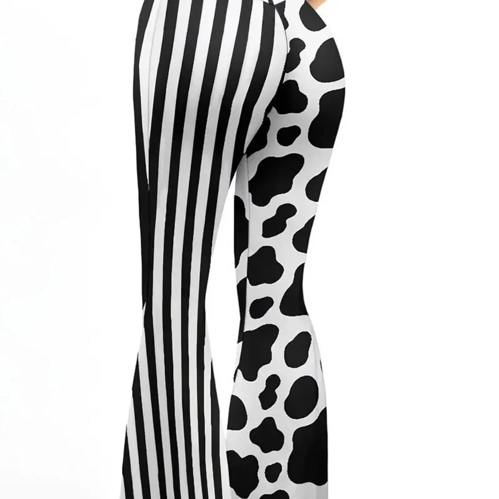 SexyHigh-Waisted Flare Pants (Size: XL-L) - Picture 4 of 4